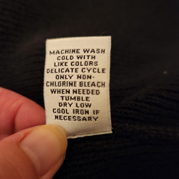 Max Studio long black open cardigan with waist tie XS - Picture 10 of 10